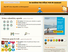 Tablet Screenshot of iconesgratuites.fr